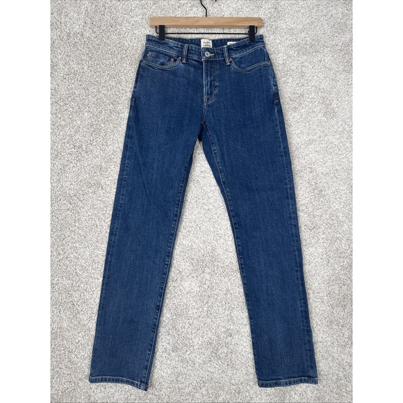 flint and tinder Other - Flint and Tinder Men's Straight Fit Jeans Dark Blue Size 28 x 32